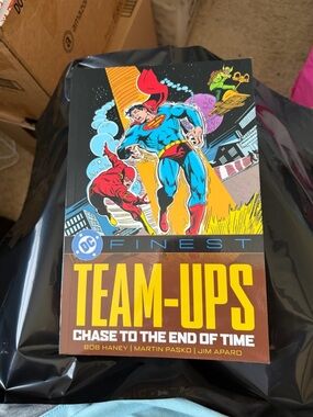 DC Comics Team-Ups Graphic Novel - Blue, Red, Yellow Cover